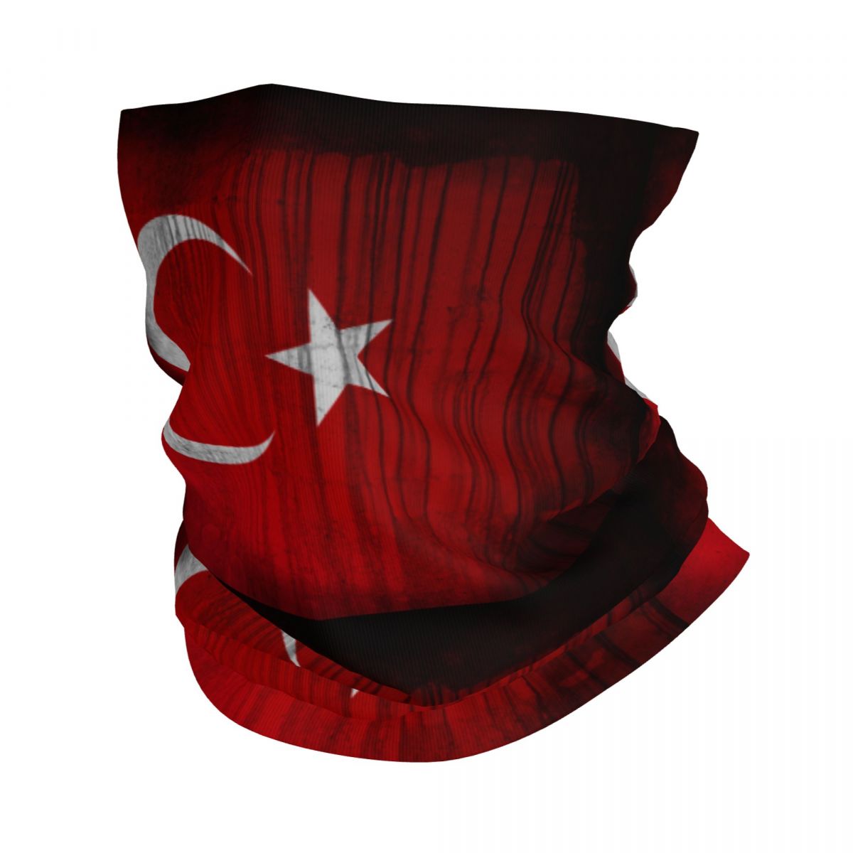 Turkey Women Fashion - تركيا العلم باندانا الرقبة الجراب المطبوعة