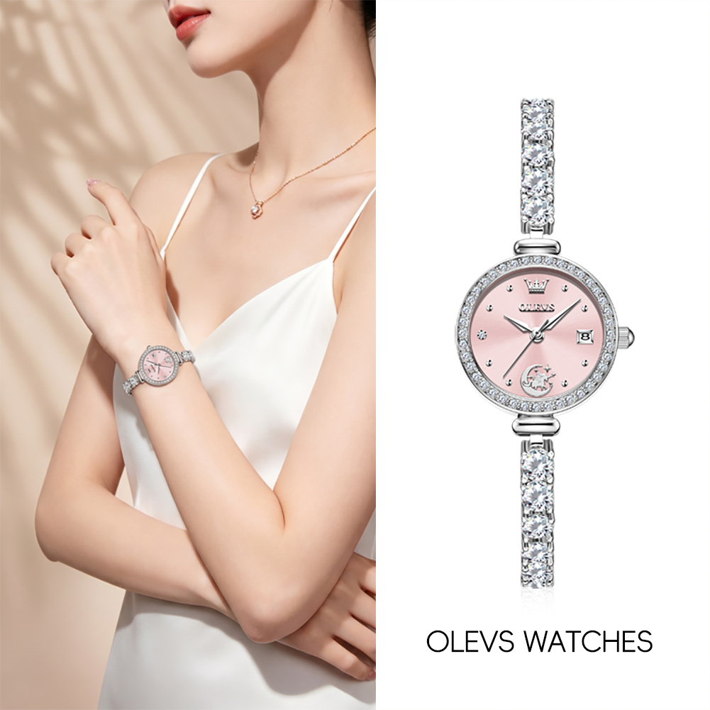 Fashion Women Watch - ساعة OLEVS 2998 أصلية للنساء مع