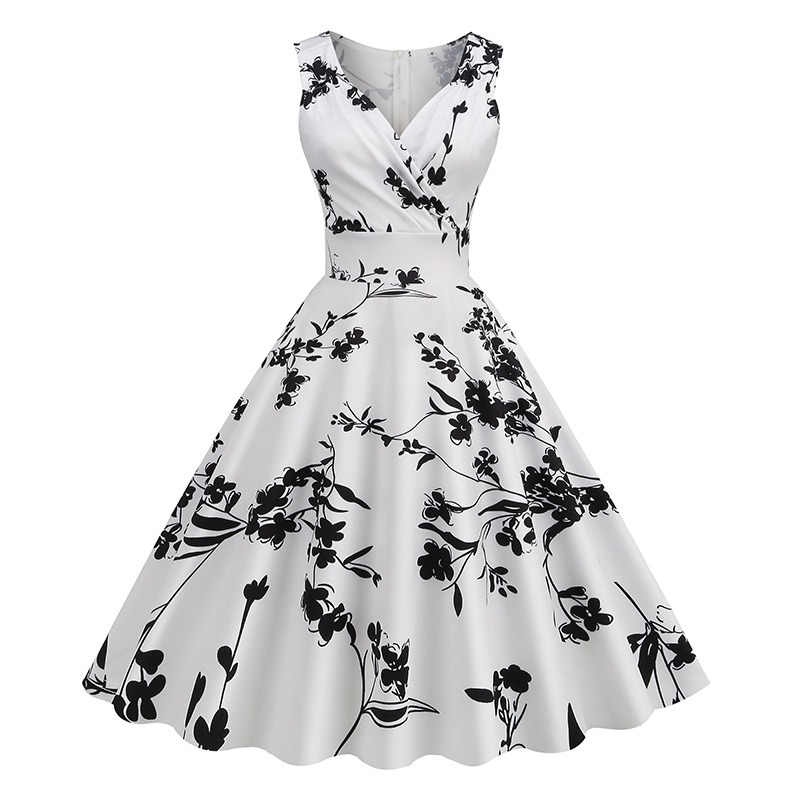 Women'S Fashion Of The 50S - فستان نسائي عتيق جديد لعام 2025