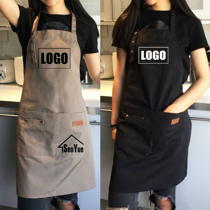 2022 شحن مجاني مآزر مطبخ عصرية - مراجعة Women Fashion Brand Logo وسعره