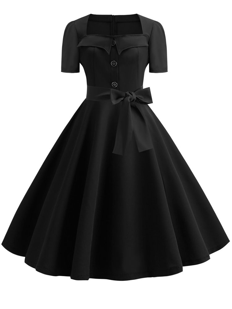 فستان صيفي نسائي أنيق بتصميم ع - مراجعة Women'S Fashion Of The 50S وسعره