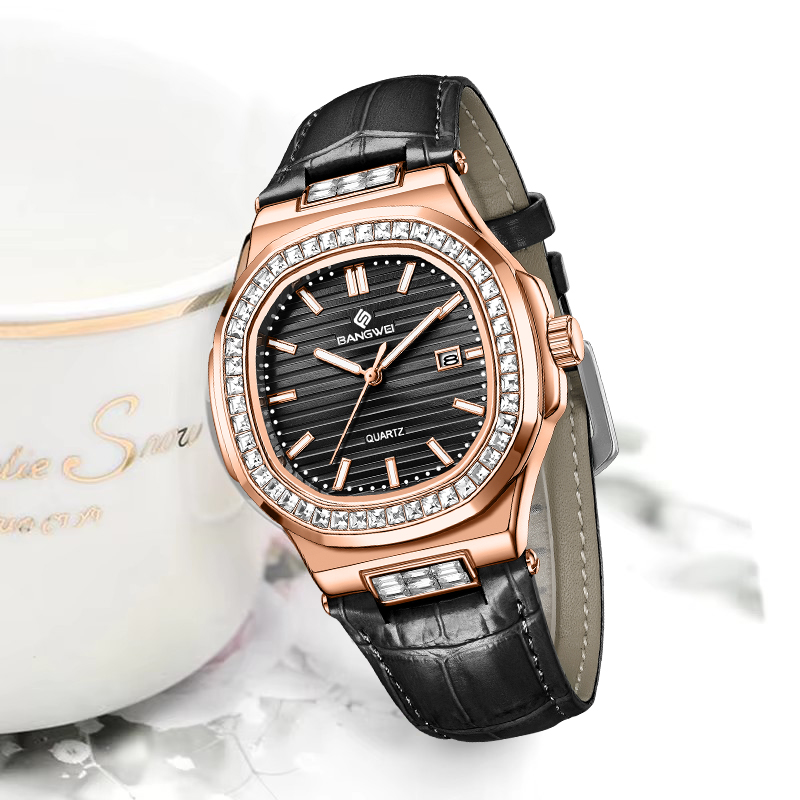ساعة يد نسائية كوارتز بسيطة وأ - مراجعة Fashion Women Watch وسعره