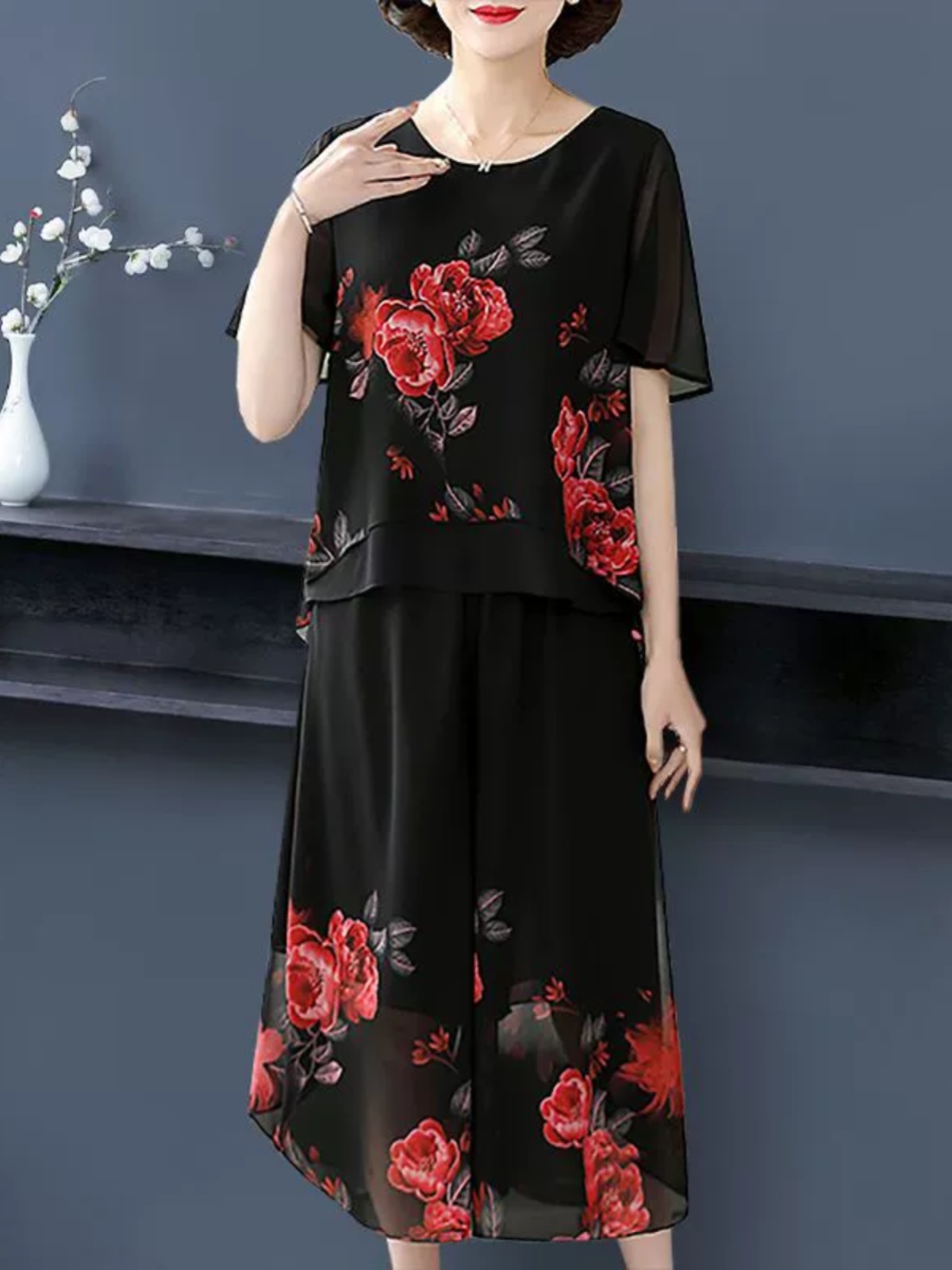 طقم أنيق من قطعتين للأمهات الش - مراجعة Women'S Fashion Of The 50S وسعره
