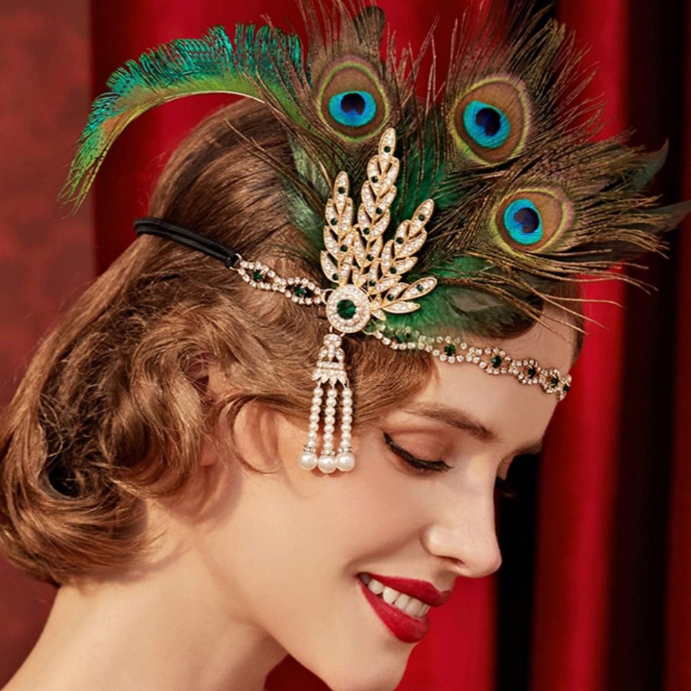 عصابة رأس أنيقة وعصرية مزينة ب - مراجعة Women'S Fashion Of The 1920S وسعره