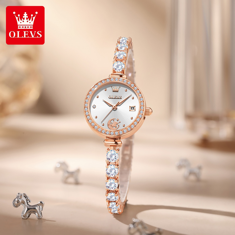 ساعة OLEVS 2998 أصلية للنساء م - مراجعة Fashion Women Watch وسعره