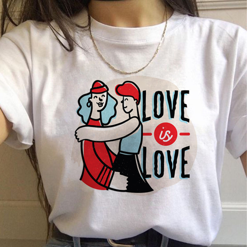 Lgbt قوس قزح Harajuku تي شيرت  - مراجعة Women'S Fashion From The 90S وسعره