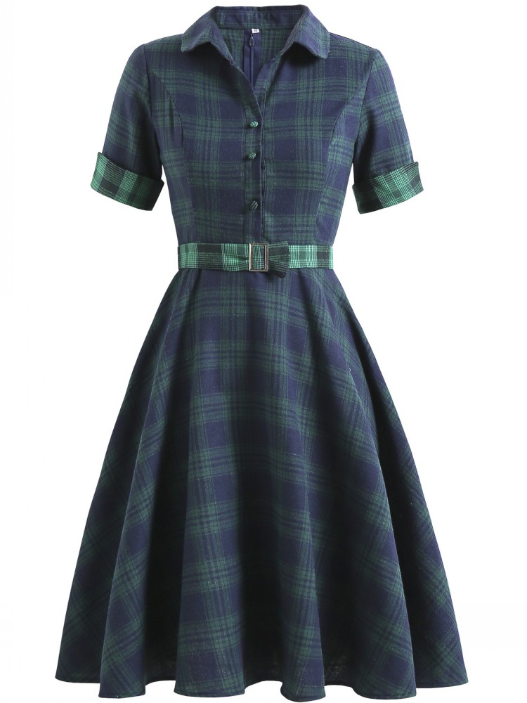 المرأة دبوس حتى شعرية طباعة فس - مراجعة Women'S Fashion Of The 50S وسعره