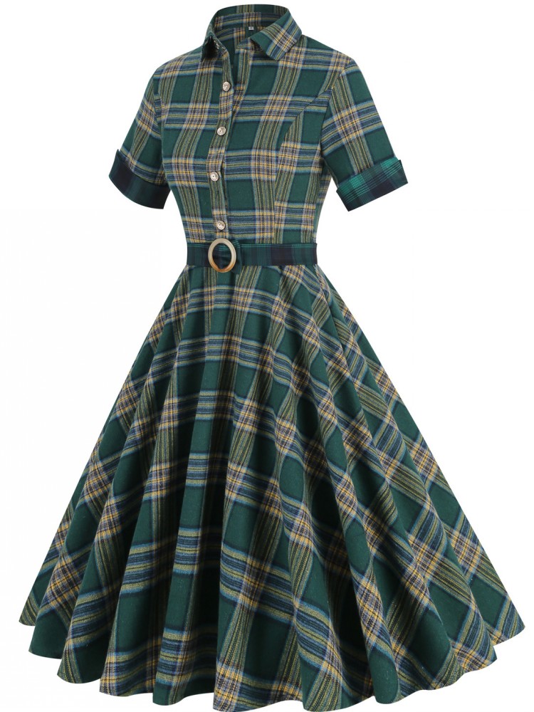 المرأة دبوس حتى شعرية طباعة فس - مراجعة Women'S Fashion Of The 50S وسعره