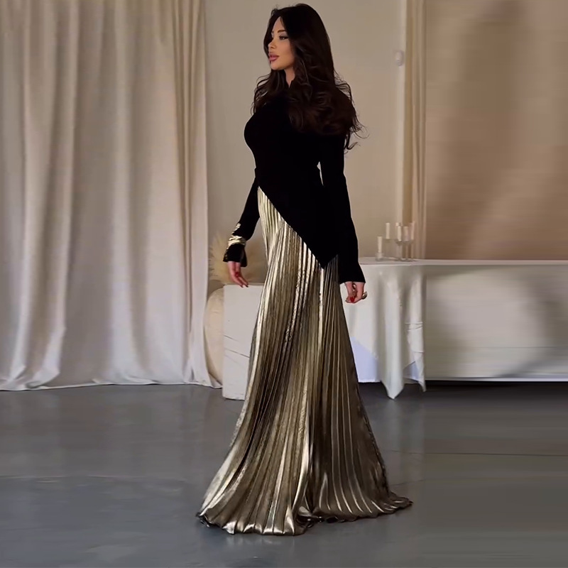 2025 موضة جديدة للمرأة عادية ا - مراجعة Pleated Skirt Women وسعره