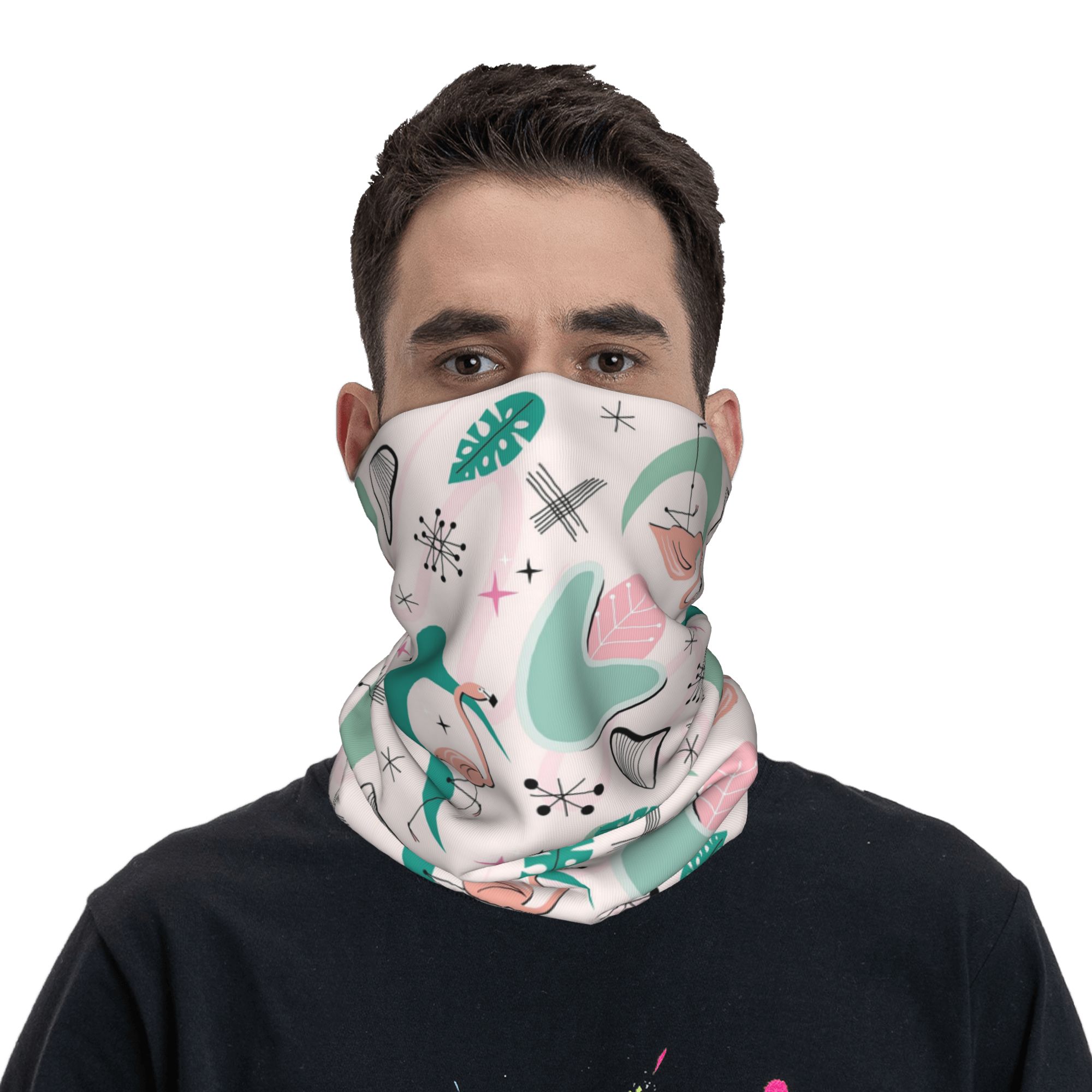 وشاح سحري مطبوع من Atomic 50s  - مراجعة Women'S Fashion Of The 50S وسعره
