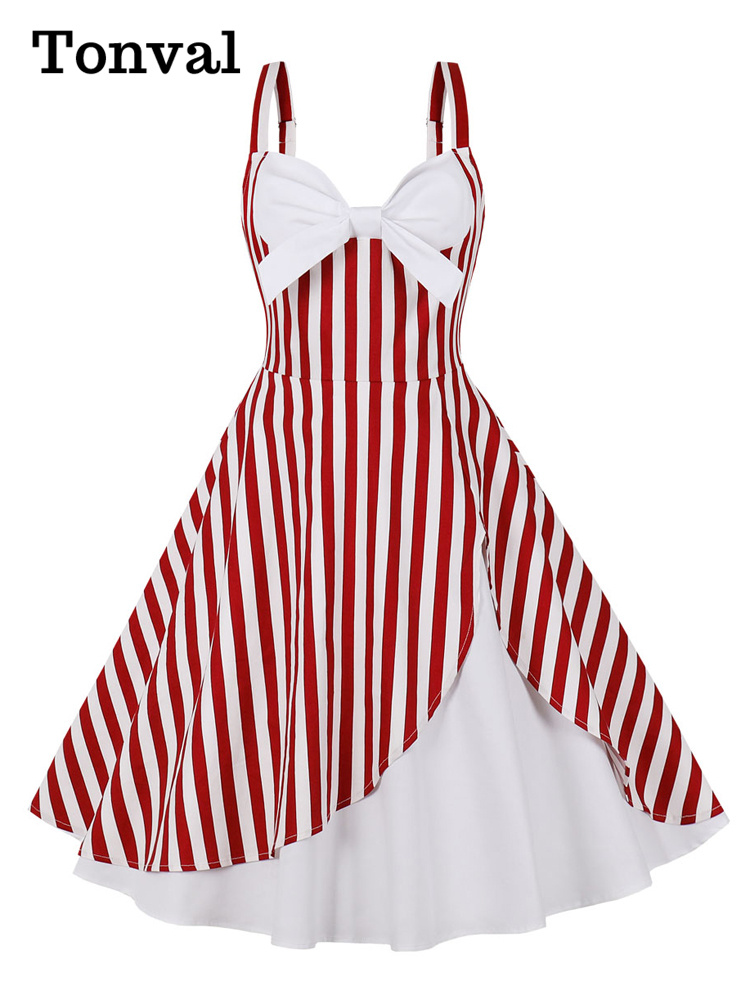 فساتين Tonval-Rockabilly للنسا - مراجعة Women'S Fashion Of The 50S وسعره