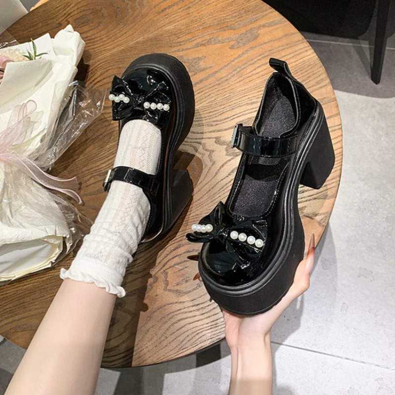 أحذية لوليتا 2026 سوداء بكعب ع - مراجعة Women'S Fashion Shoes وسعره