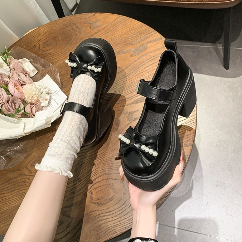 أحذية لوليتا 2026 سوداء بكعب ع - مراجعة Women'S Fashion Shoes وسعره