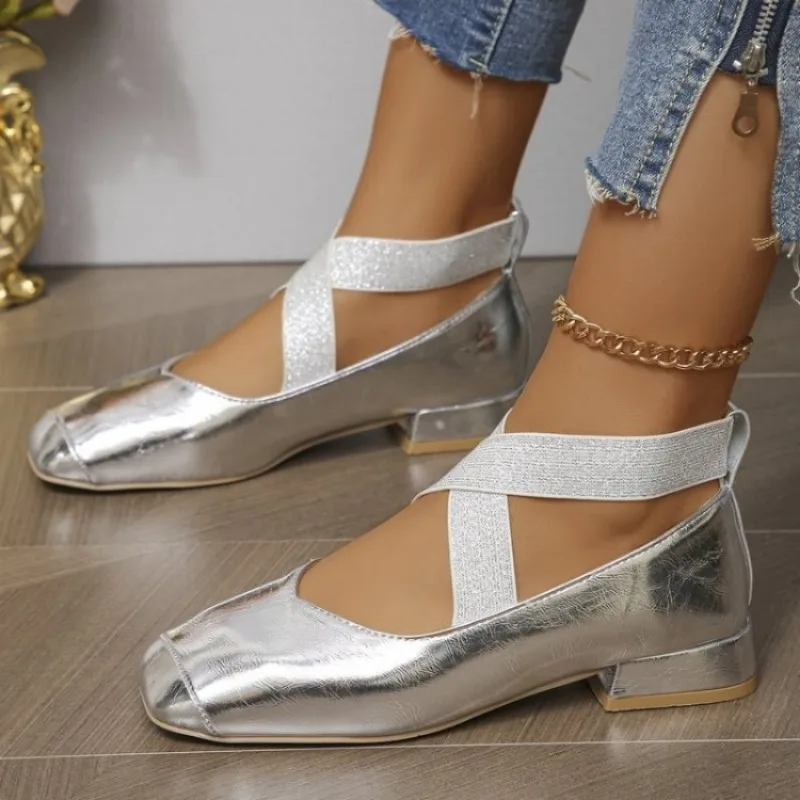 أحذية نسائية عصرية بمقدمة مربع - مراجعة Women'S Fashion Shoes وسعره