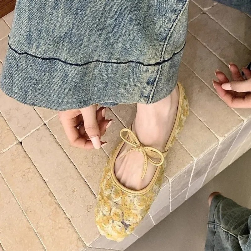 أحذية ماري جين شبكية جديدة بتص - مراجعة Women'S Fashion Shoes وسعره