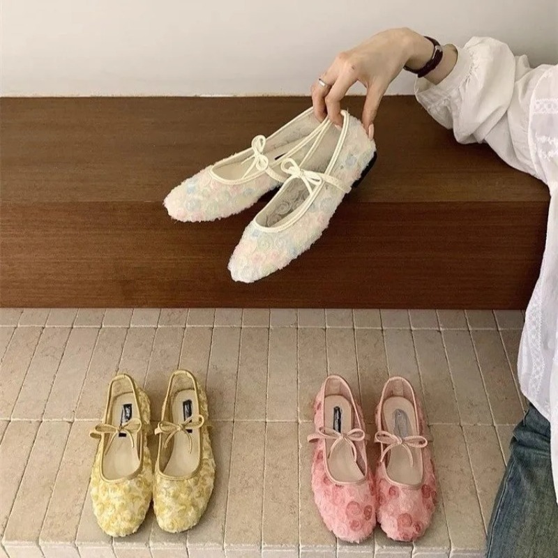 أحذية ماري جين شبكية جديدة بتص - مراجعة Women'S Fashion Shoes وسعره