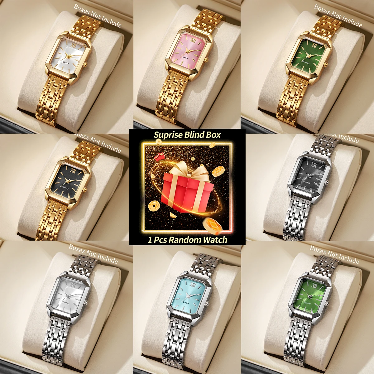 ساعة يد نسائية فاخرة بتصميم مر - مراجعة Fashion Women Watch وسعره