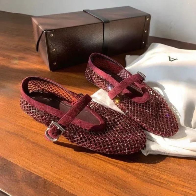 صنادل باوتو نسائية مرصعة بالأح - مراجعة Women'S Fashion Shoes وسعره