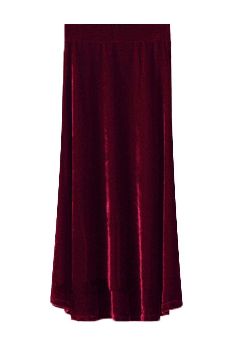 Tiyihayiley-تنورة قطيفة نسائية - مراجعة Pleated Skirt Women وسعره